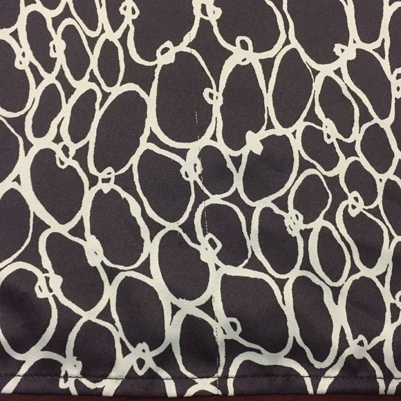 One shoulder navy blouse - Picture 5 of 5